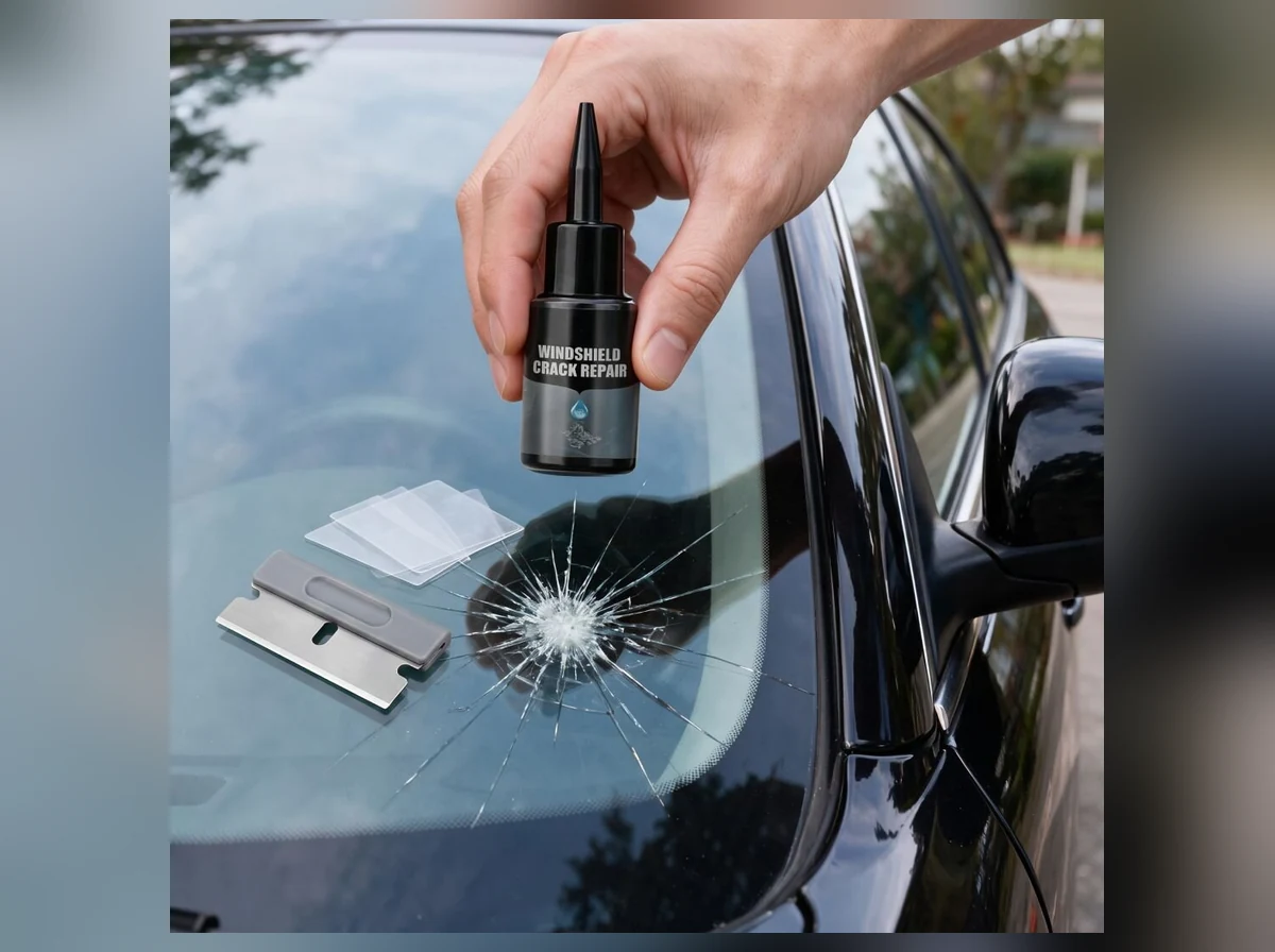Glasyx™ Deep-Fill™ Automotive Glass Crack & Chip Repair Kit Package Contents